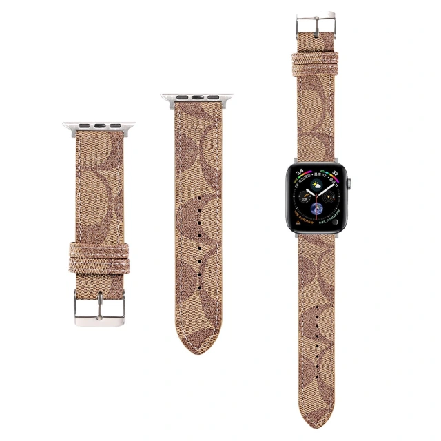 コーチ Apple Watch ベルト シグネチャー柄 45mm 44mm 42mm 41mm 40mm 38mm COACH アップルウォッチ 時計バンド 定番 Coach 替えベルト 高級感 ビジネス 男女兼用 全四色 おすすめ