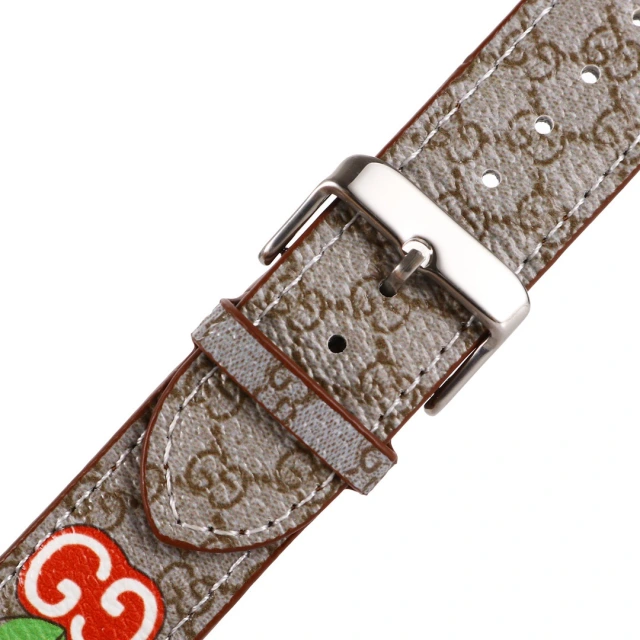 グッチ Apple Watch バンド GGアップル GUCCI アップルウォッチ 替えベルト チェリー Gucci ウォッチストラップ GGスプリーム お洒落 エレガント 全8色 ブランド 新作 プレゼント