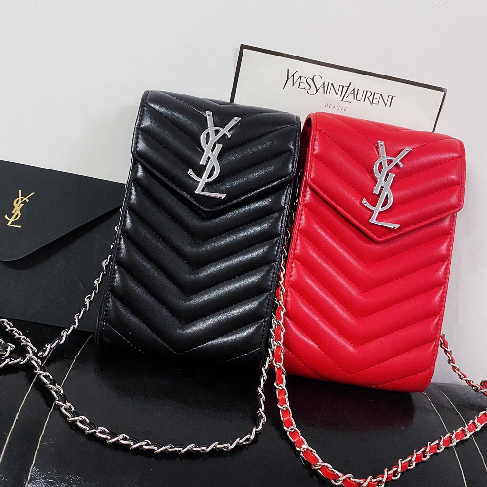 SAINT LAURENT サンローラン　ショルダー　コインケース　ポシェット管理番号1032324