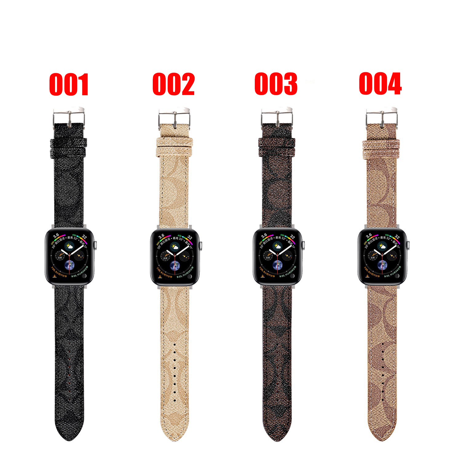 新品 COACH Watch アップルウォッチ 替えベルト - 金属ベルト