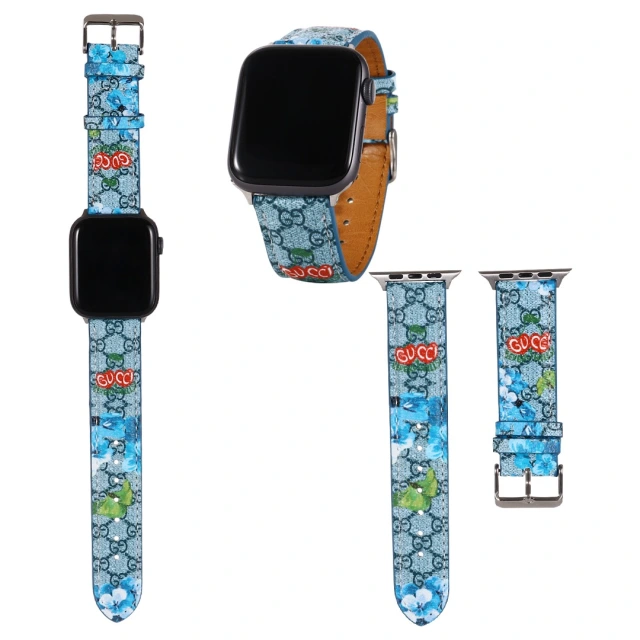 グッチ Apple Watch バンド GGアップル GUCCI アップルウォッチ 替えベルト チェリー Gucci ウォッチストラップ GGスプリーム お洒落 エレガント 全8色 ブランド 新作 プレゼント