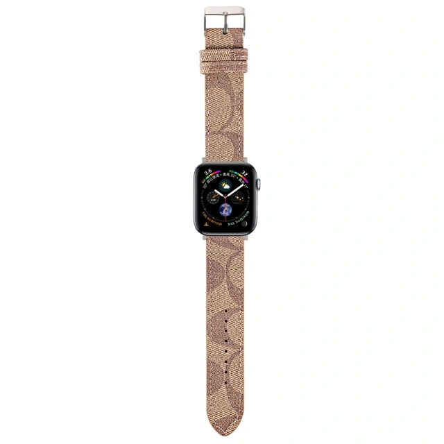 コーチ Apple Watch ベルト シグネチャー柄 45mm 44mm 42mm 41mm 40mm 38mm COACH アップルウォッチ 時計バンド 定番 Coach 替えベルト 高級感 ビジネス 男女兼用 全四色 おすすめ