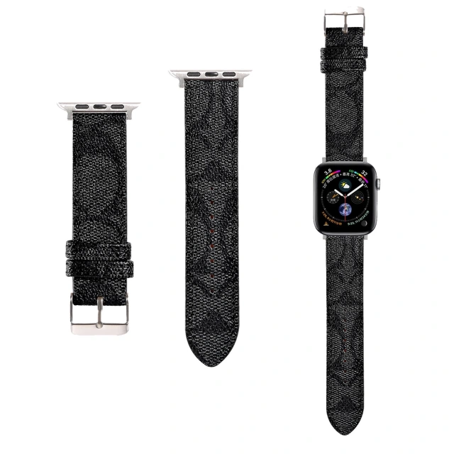 コーチ Apple Watch ベルト シグネチャー柄 45mm 44mm 42mm 41mm 40mm 38mm COACH アップルウォッチ 時計バンド 定番 Coach 替えベルト 高級感 ビジネス 男女兼用 全四色 おすすめ