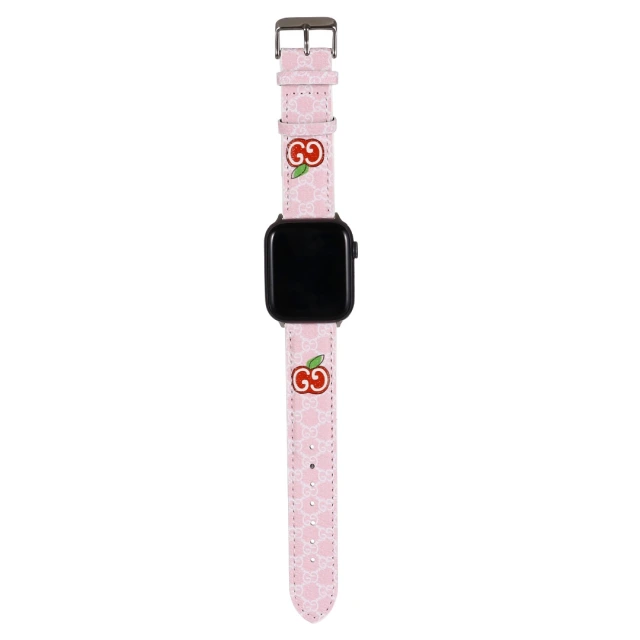 グッチ Apple Watch バンド GGアップル GUCCI アップルウォッチ 替えベルト チェリー Gucci ウォッチストラップ GGスプリーム お洒落 エレガント 全8色 ブランド 新作 プレゼント