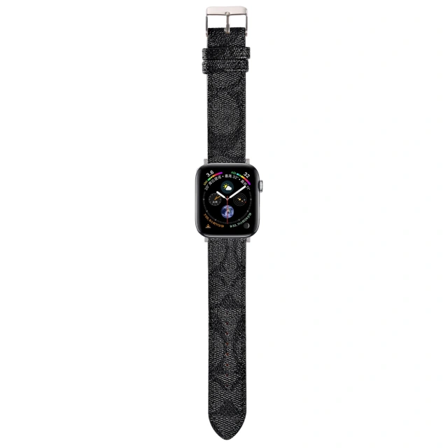 コーチ Apple Watch ベルト シグネチャー柄 45mm 44mm 42mm 41mm 40mm 38mm COACH アップルウォッチ 時計バンド 定番 Coach 替えベルト 高級感 ビジネス 男女兼用 全四色 おすすめ
