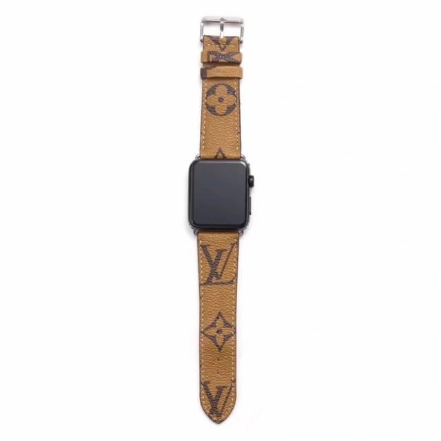 ルイヴィトン Apple Watch 替えバンド モノグラム ダミエ Vuitton アップルウォッチ ベルト series 7/SE/6/5/4/3/2/1 ルイビトン 時計バンド 45mm 44mm 42mm 41mm 40mm 38mm 全8色 オシャレ