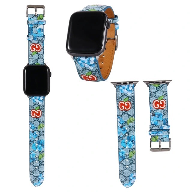 グッチ Apple Watch バンド GGアップル GUCCI アップルウォッチ 替えベルト チェリー Gucci ウォッチストラップ GGスプリーム お洒落 エレガント 全8色 ブランド 新作 プレゼント