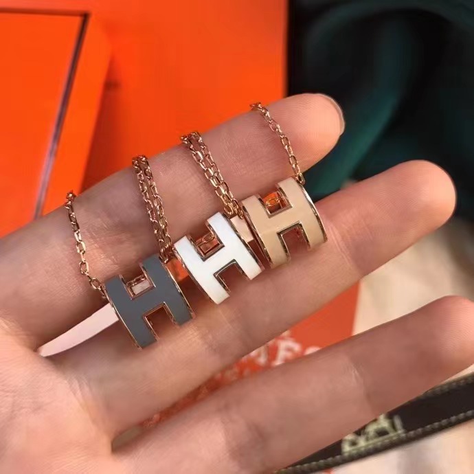 エルメス Mini Pop H ネックレス Hermes ペンダント ミニ・ポップH