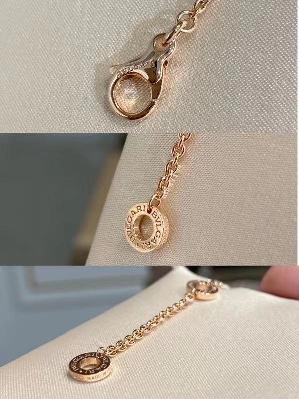 BVLGARI リング型ペンダント ネックレス ブルガリ ビー・ゼロワン ネックレス Bvlgari ペンダント リング型