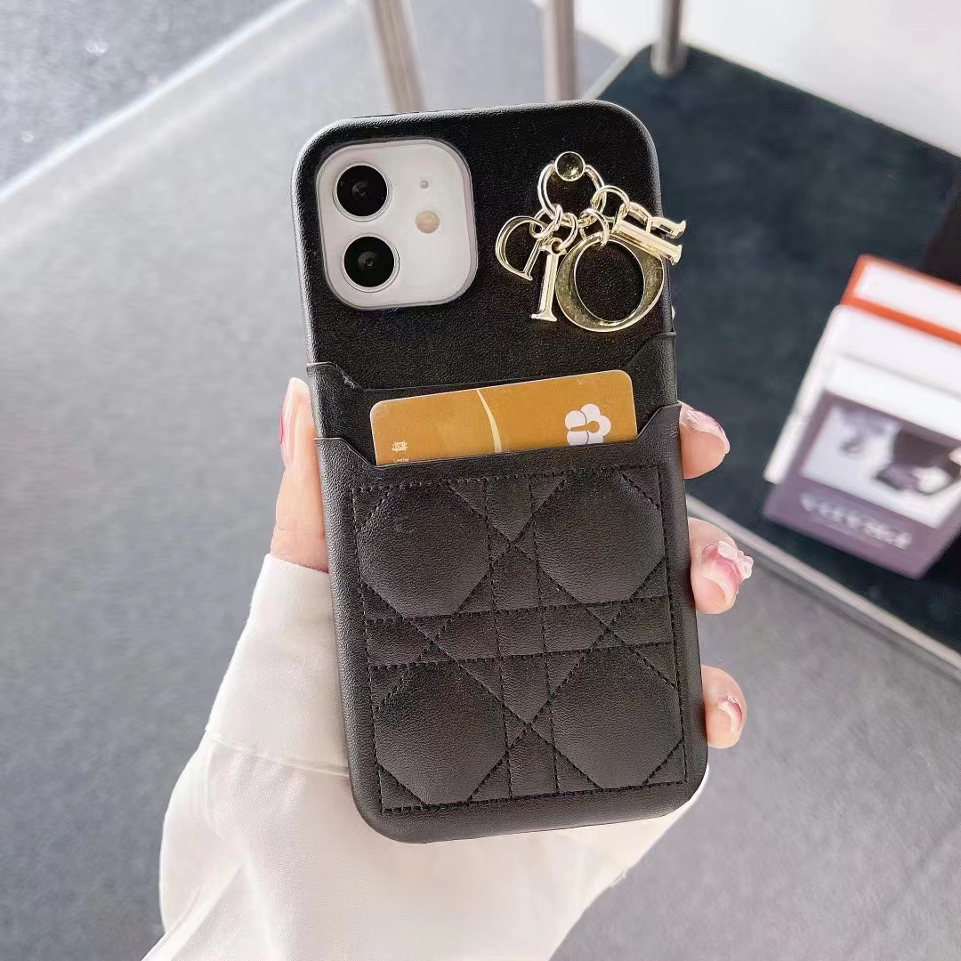 在庫有り お買い得 ✨美品✨Dior iPhone13/12miniケース カナージュ