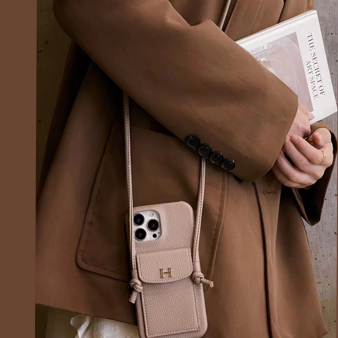 エルメス iPhone13Pro/13ProMaxケース ショルダースマホケース