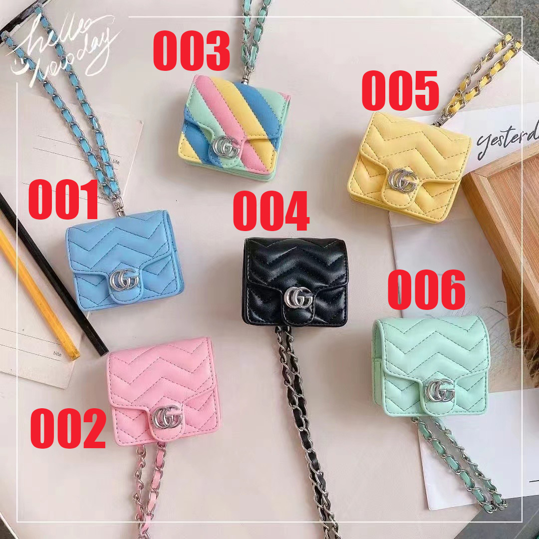 Gucci GGロゴ イヤホンケース 刺繍 流行り 売れ筋 bluetooth case イヤホンケース 蜂 耐衝撃