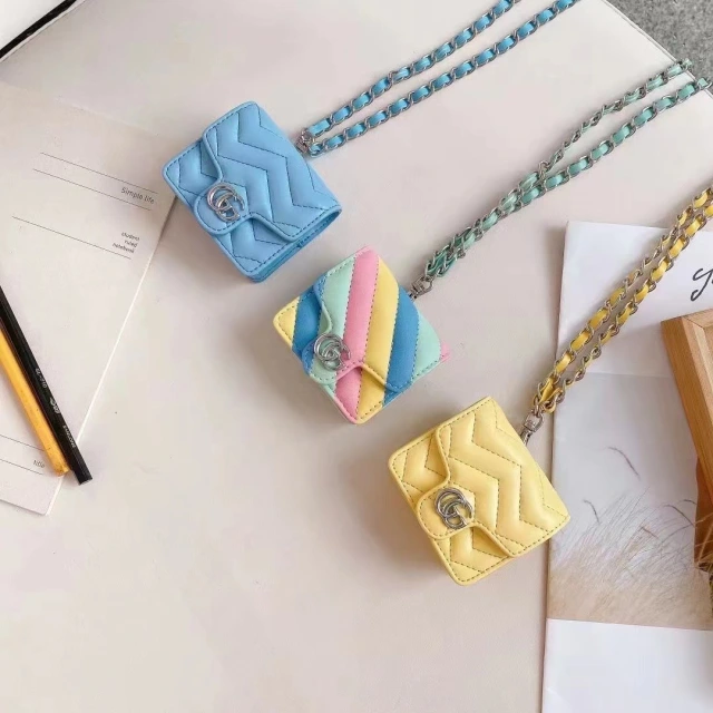 グッチ AirPods Pro/3ケース ストラップ付き GUCCI GGロゴ