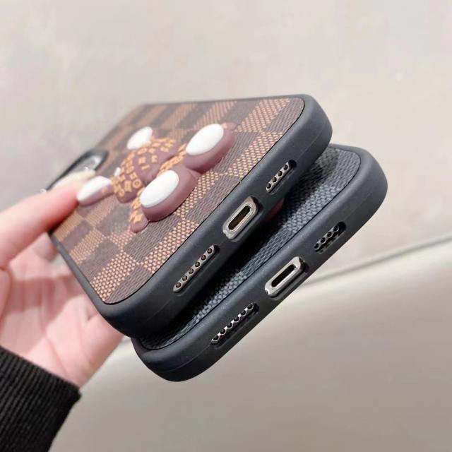ヴィトン iPhone13ProMaxケース モノグラム ウサギ