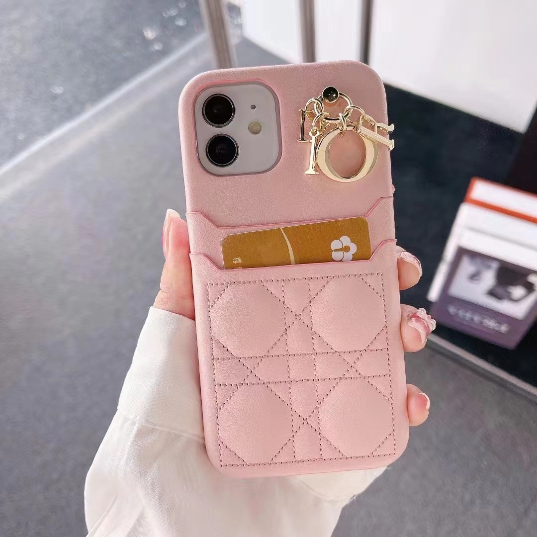 Dior iPhone13Pro ケース　ピンクゴムのところの剥げがあります