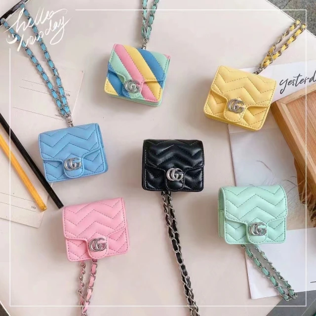 グッチ AirPods Pro/3ケース ストラップ付き GUCCI GGロゴ 