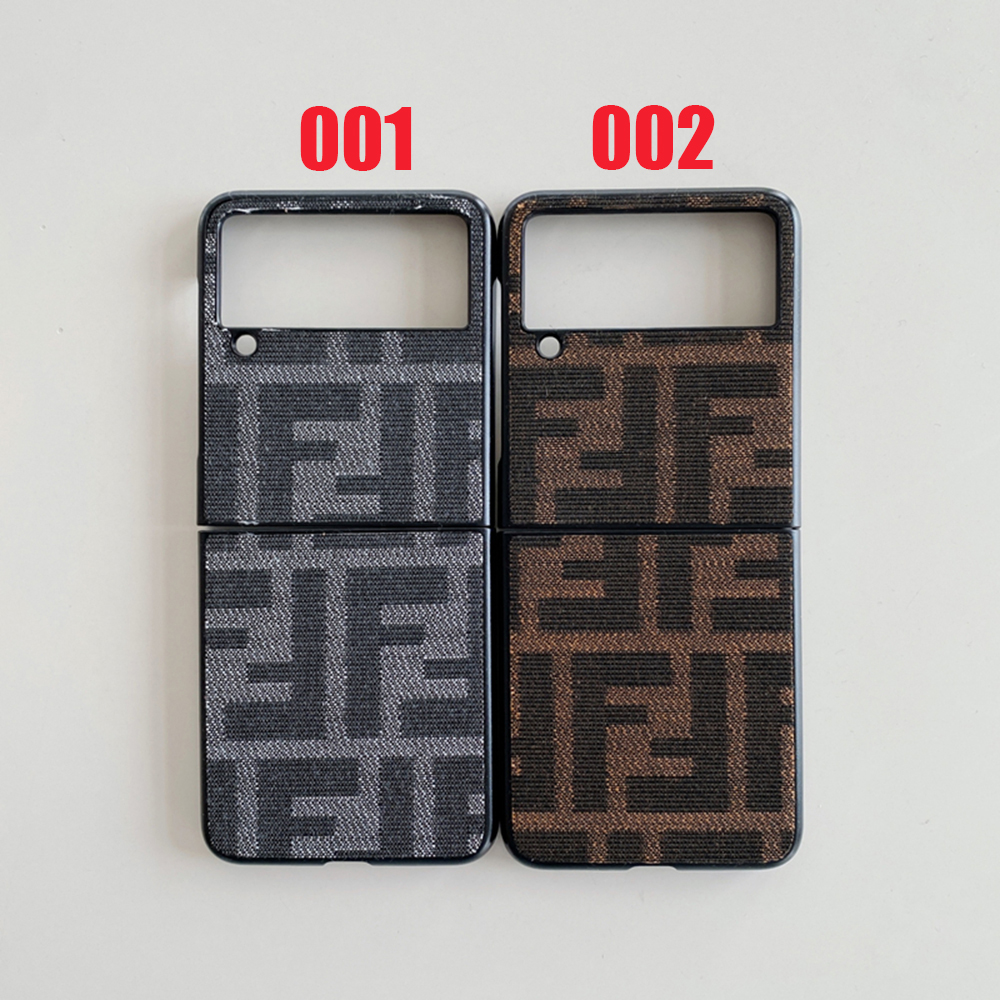 フェンディ Galaxy Z Fold3/Z Flip3ケース 定番 FFロゴ FENDI セレブ