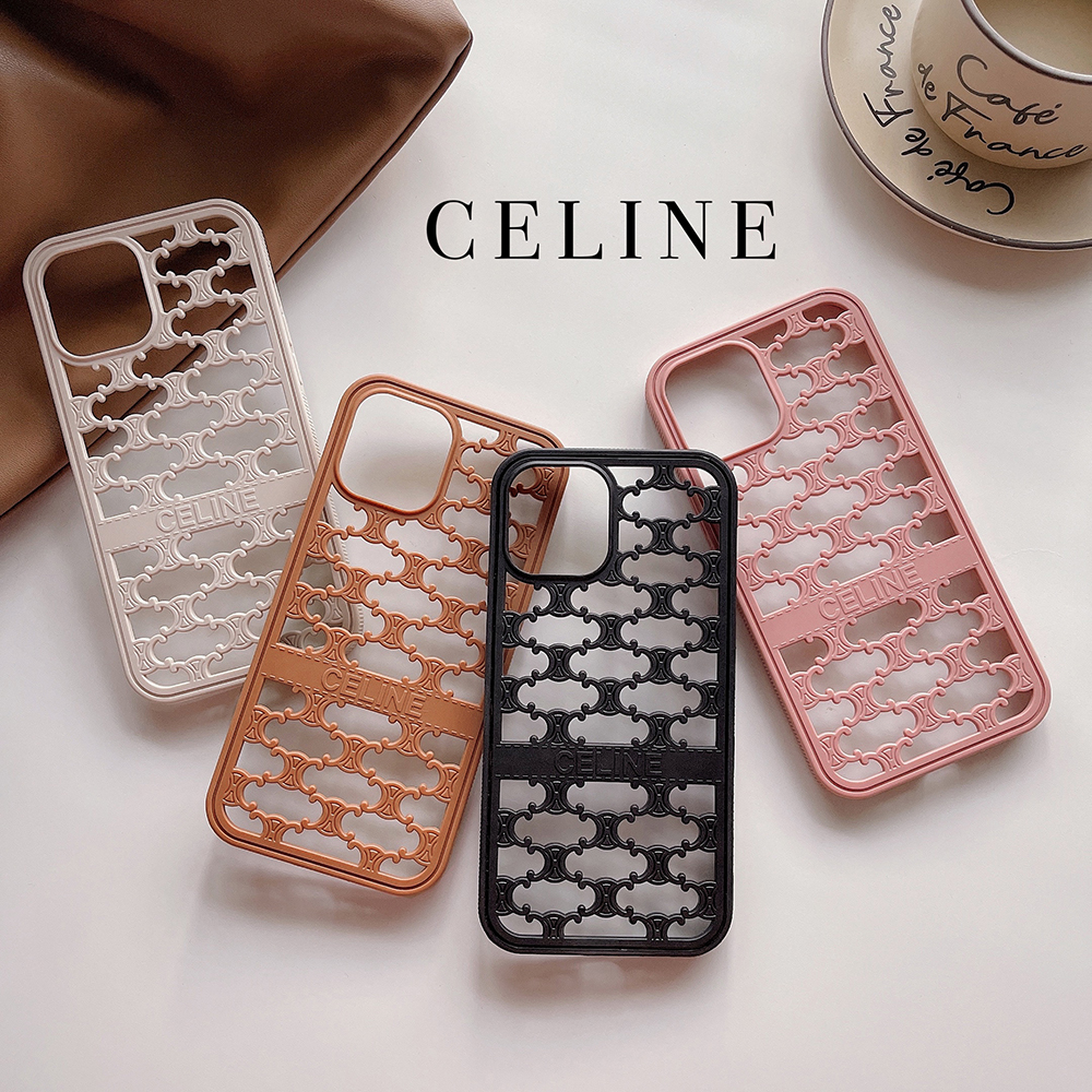 Celine iPhone13Proケース トリオンフ柄