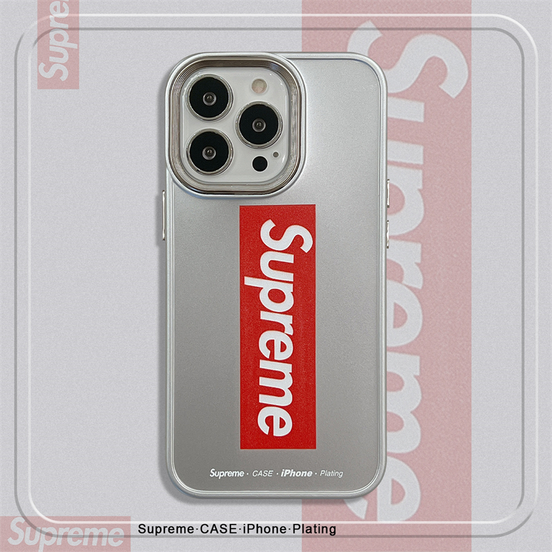 Supreme iPhone13カバー スタイリッシュ