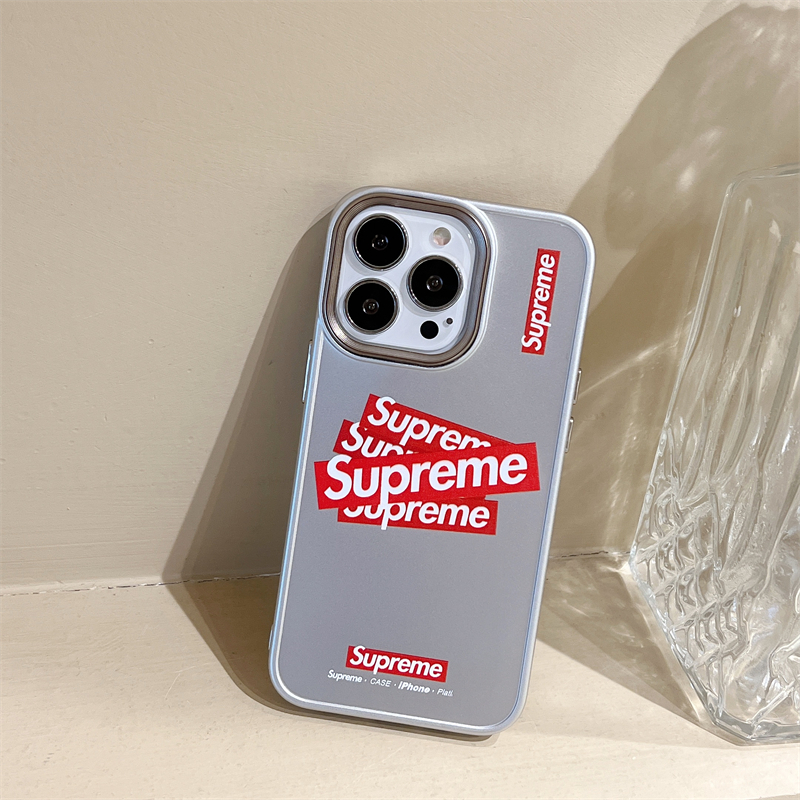 Supreme iPhone12ProMaxカバー スタイリッシュ