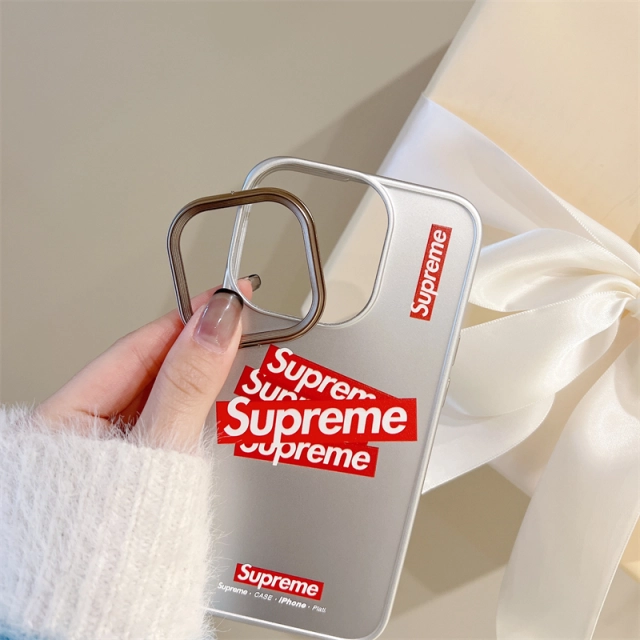 SUPREME iPhone13ProMaxケース ロゴプリント