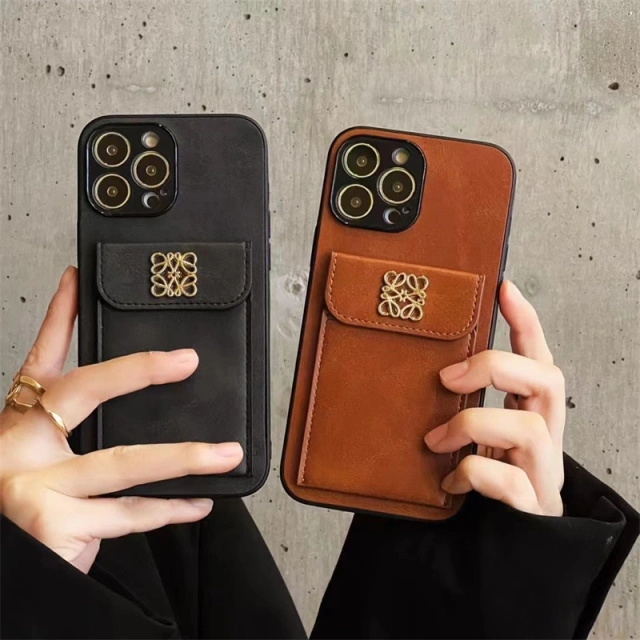 ロエベ iPhone13ProMax 13Pro 13ケース アナグラムロゴ付き LOEWE 