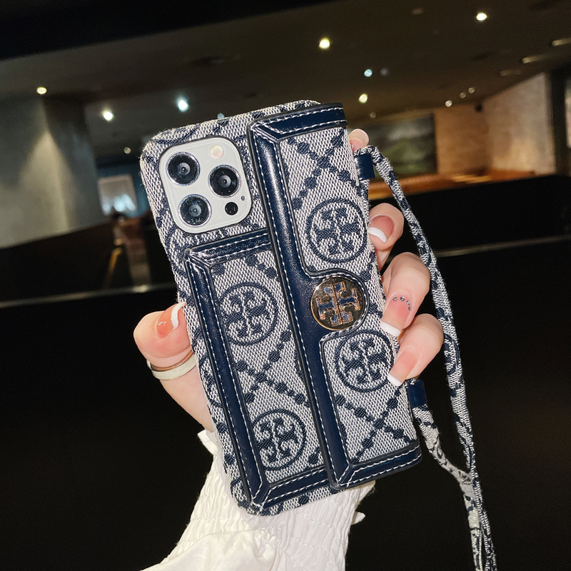 tory burch iPhone12Proケース ダブルTロゴ