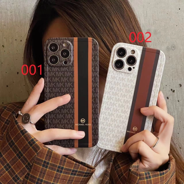 マイケルコース iPhone13ProMax/13Pro/12ケース スプライス MK  