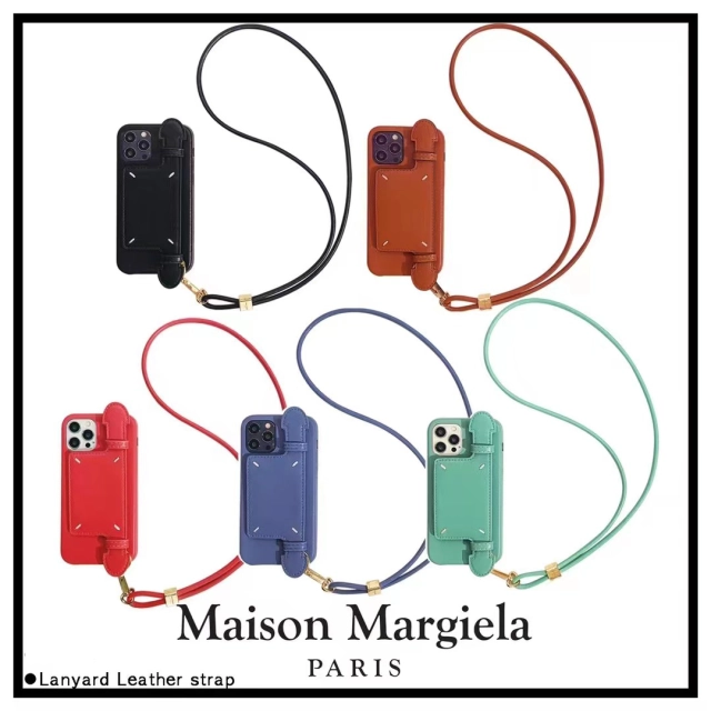 Maison Margiela iPhone13Proケース ネックストラップ付き