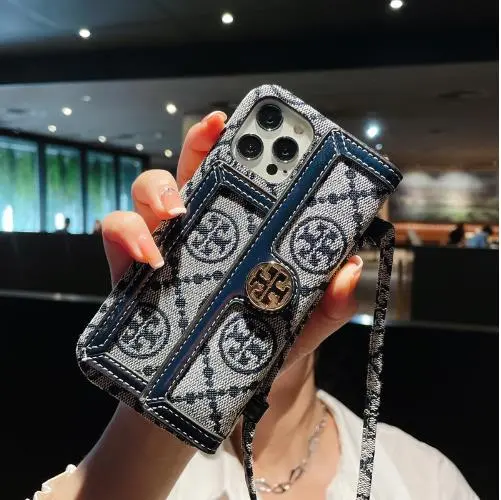 Tory Burch iPhone13カバー ダブルTロゴ