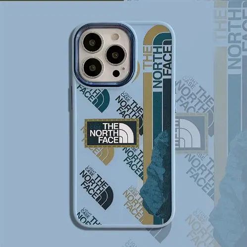 ノースフェイス iPhone13ProMaxケース ロゴ付き