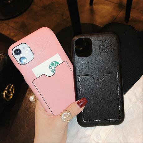 ロエベ ケース ロエベ iPhone13ProMax/13Pro/12ProMaxケース 型押し アナグラム