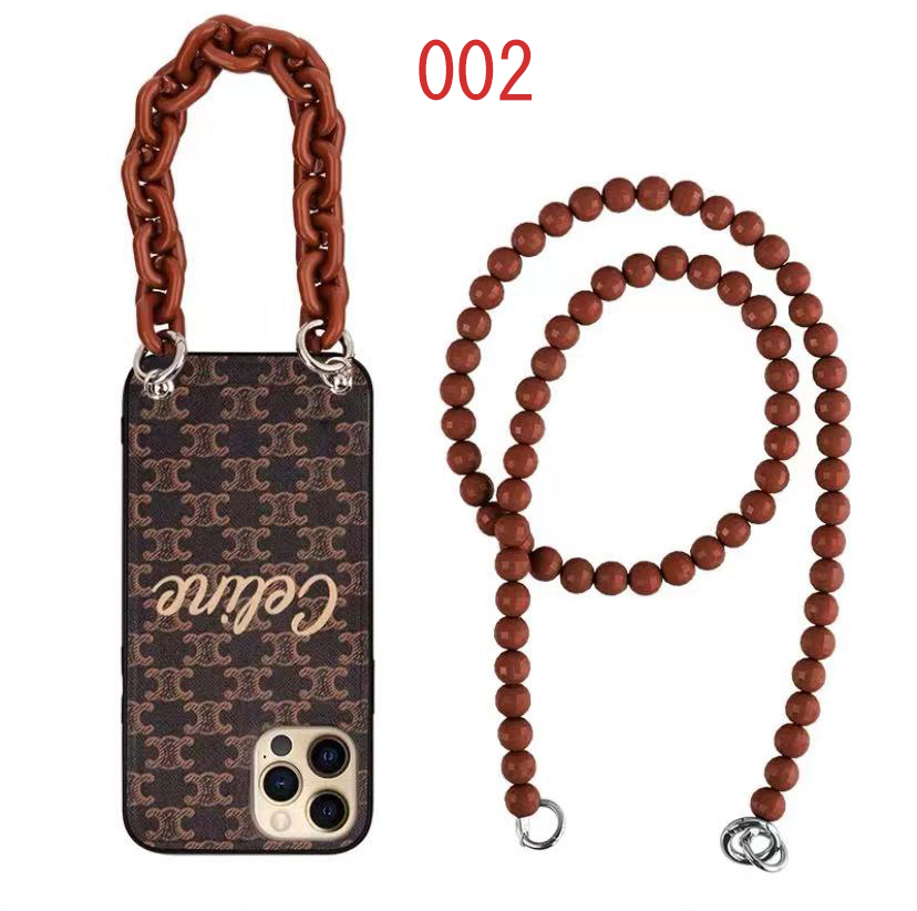 セリーヌ iPhone13ProMax/13Pro/13ケース ショルダースマホ