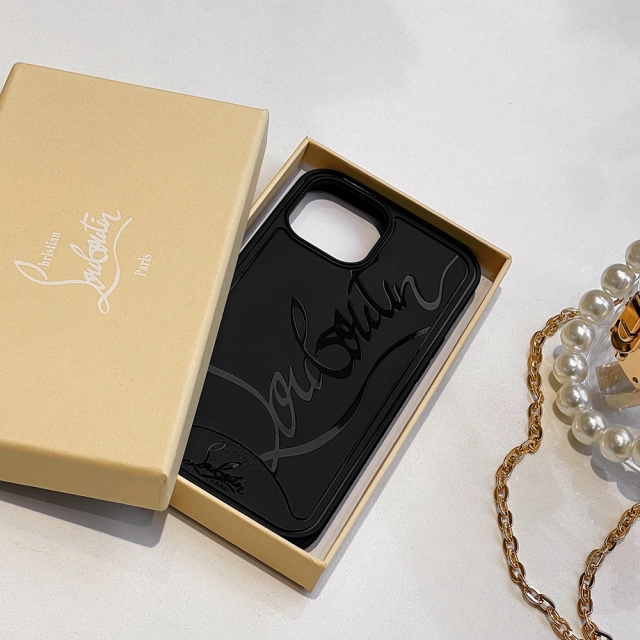 クリスチャン ルブタン iPhone15/14/13Proケース 芸能人愛用 ルブタン 