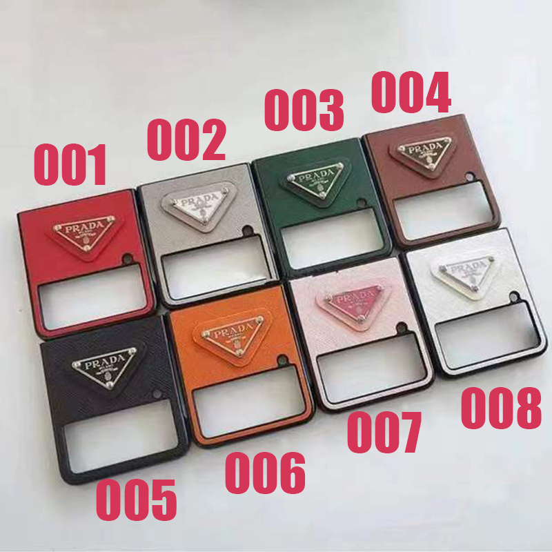 プラダ Galaxy Z Flip3/Z Fold3/Z Fold2ケース 三角ロゴ付き PRADA