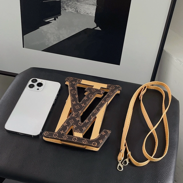ルイヴィトン スマホポシェット スマホポーチ LVロゴモチーフ VUITTON 