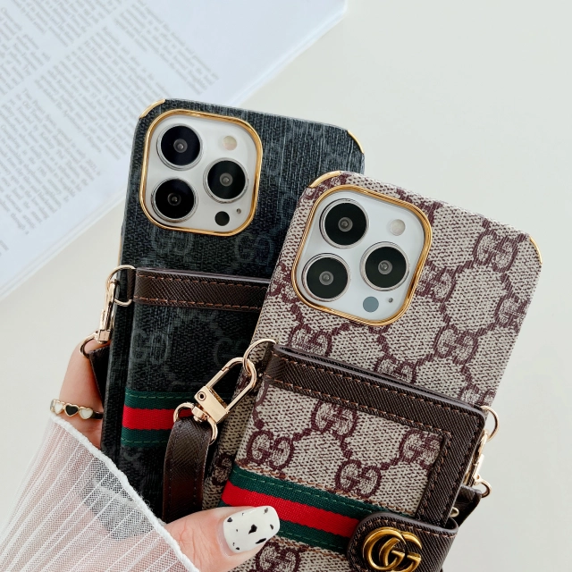 Gucci iPhone14 Pro Maxケース 財布型