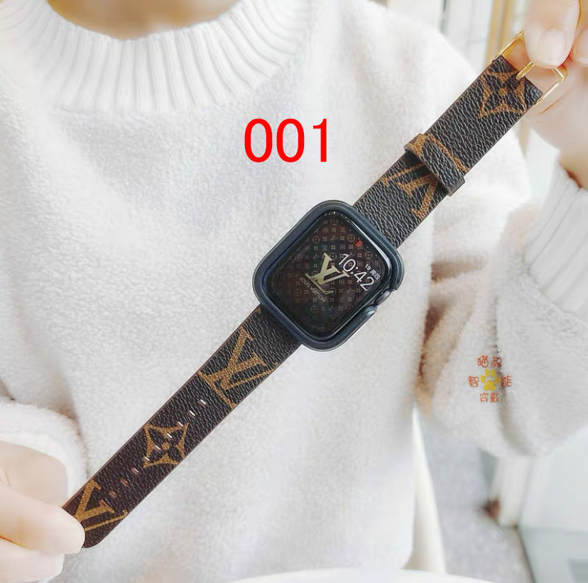 ヴィトン Apple Watch ベルト・時計バンド モノグラム 型押し LV series 8