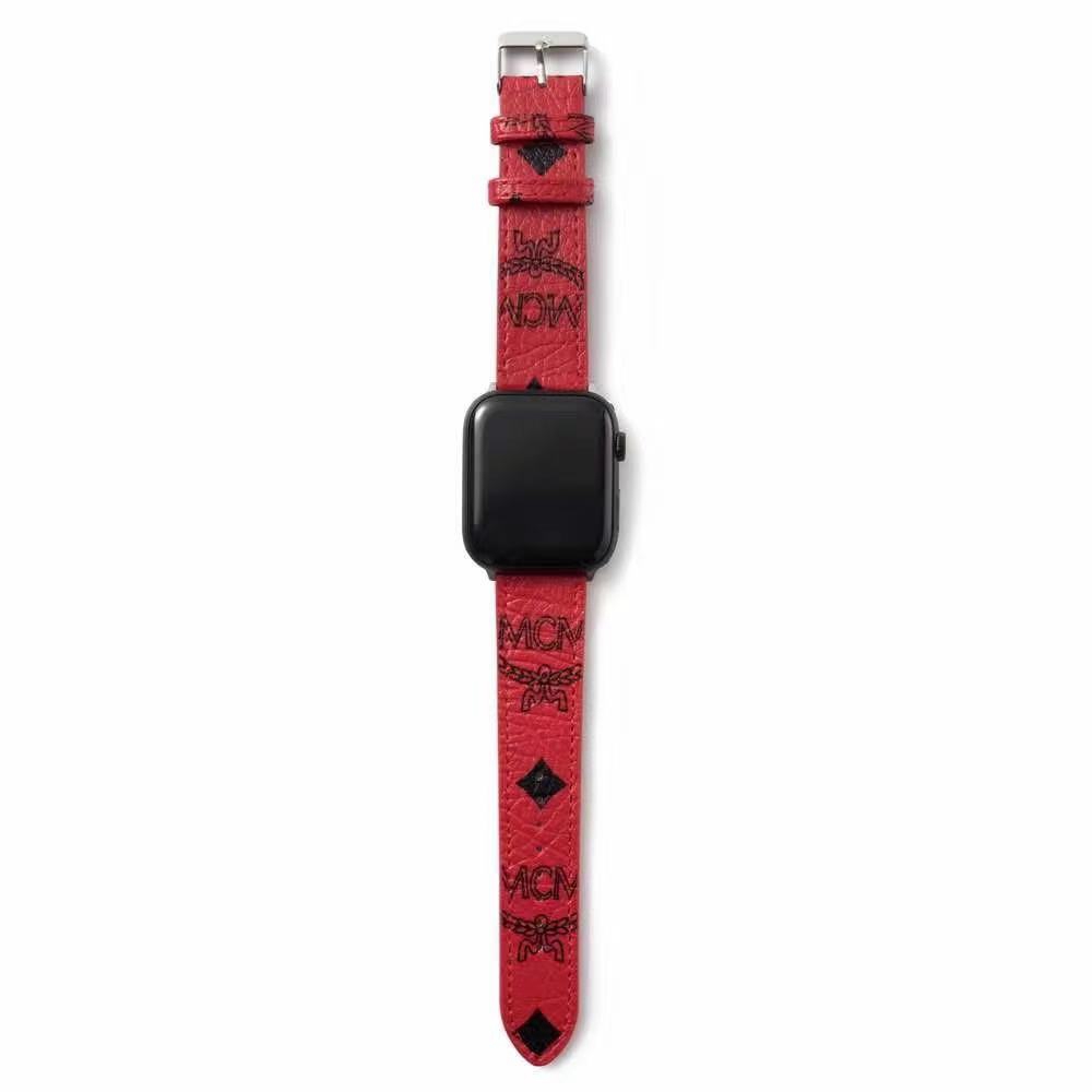 MCM Apple Watch 替えベルト ロゴプリント