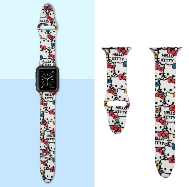Hello Kitty アップルウォッチ 時計ベルト 可愛い