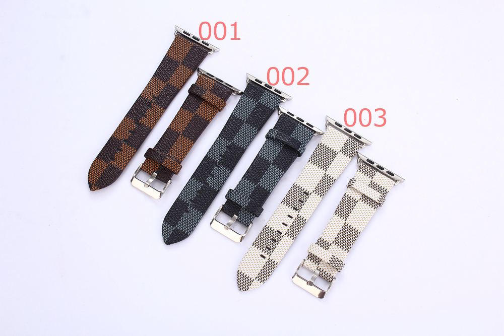 ルイヴィトン Apple Watch バンド・替えベルト ダミエ シリーズ8-1 LV 定番