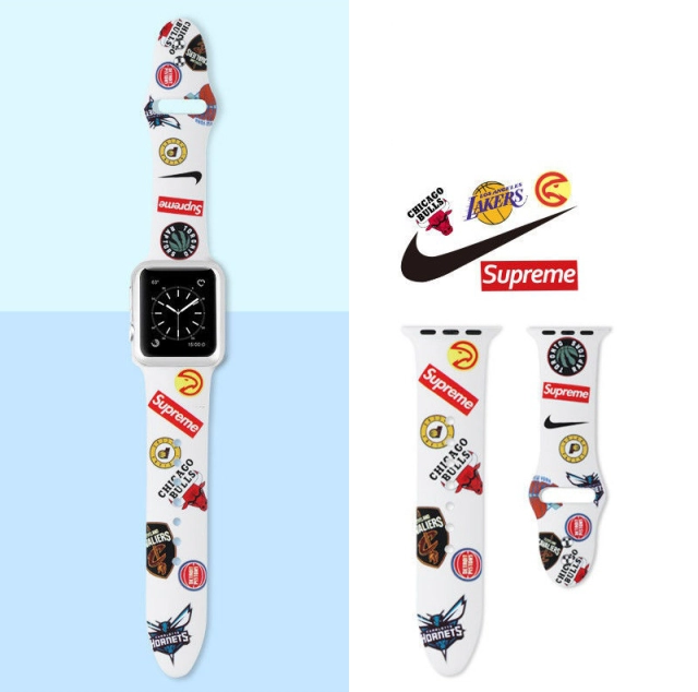 ナイキ シュプリーム コラボ Apple Watch ベルト・替えバンド NIKE 