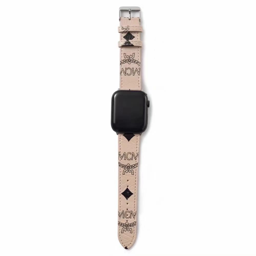 エムシーエム Apple Watch 時計バンド モノグラム柄 MCM