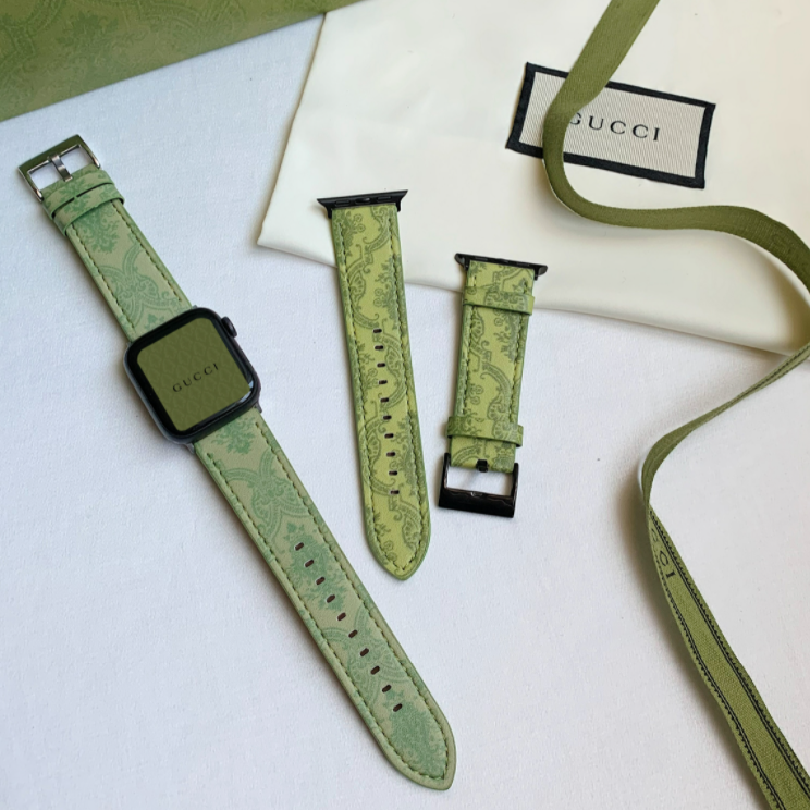 グッチ アップルウォッチ 替えベルト・交換バンド 花柄 GUCCI クラシック