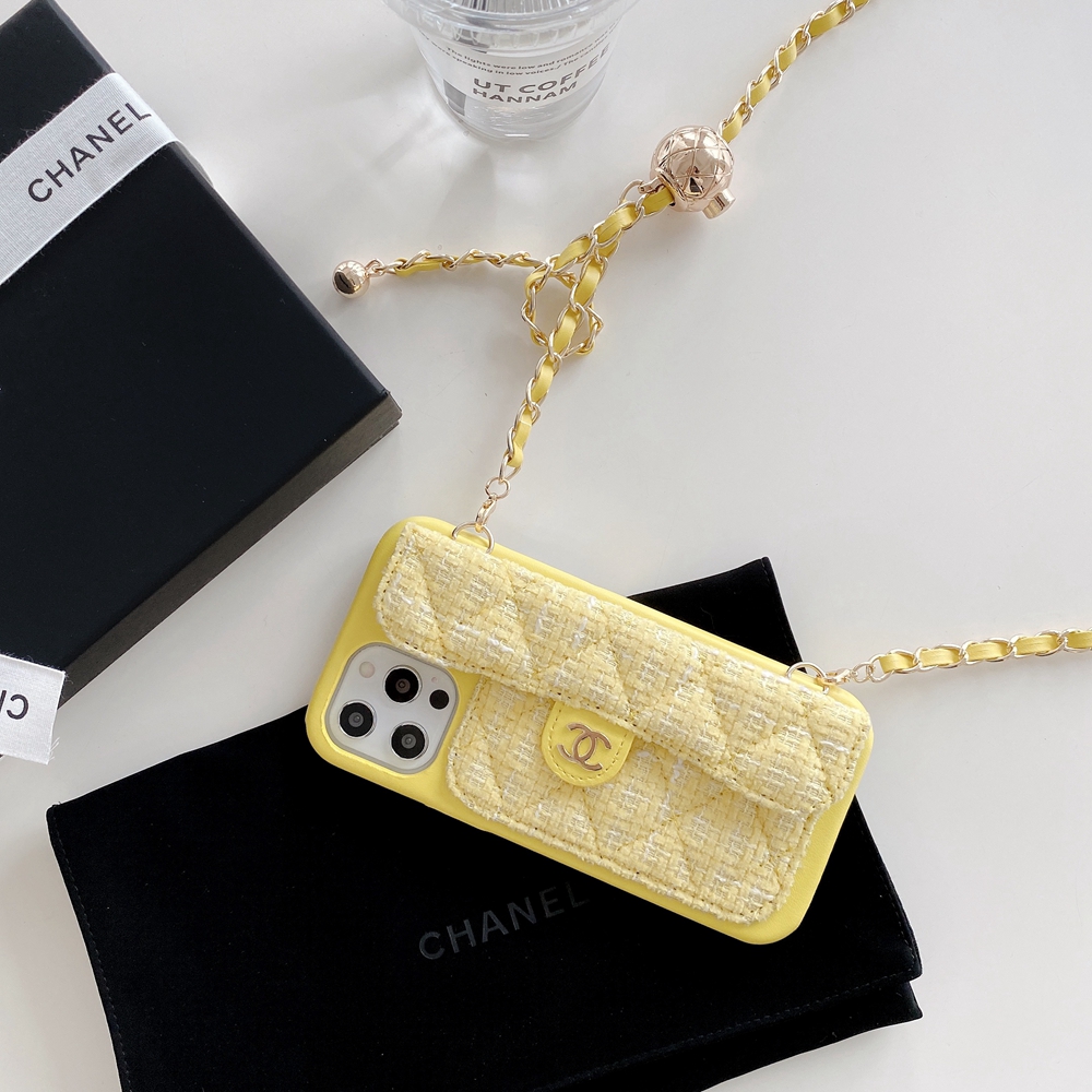 Chanel iPhone14 ProMaxケース カード収納