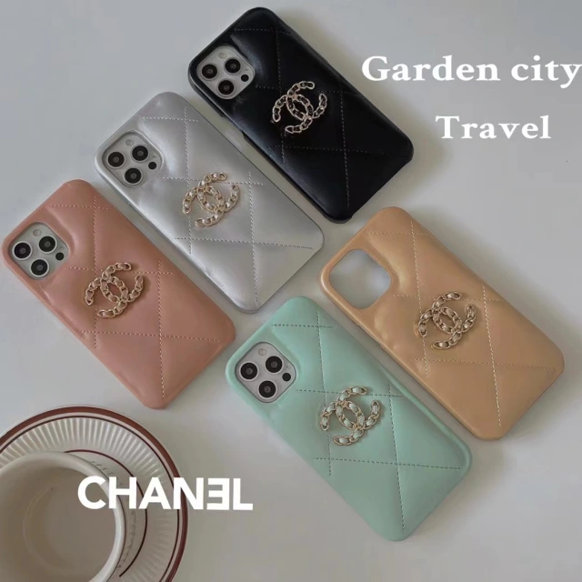 シャネル iPhone15 Pro/14 Proケース ココマーク 定番 CHANEL iPhone15 