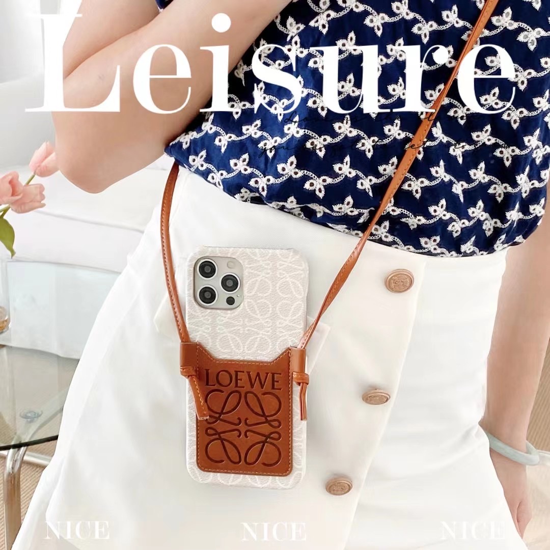 iPhoneケース ショルダー iPhone14 loewe ロエベ fkip.unmul.ac.id