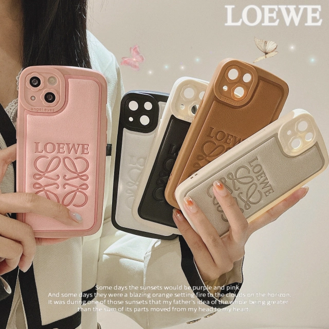 Loewe iPhone14 ProMaxカバー 大人可愛い