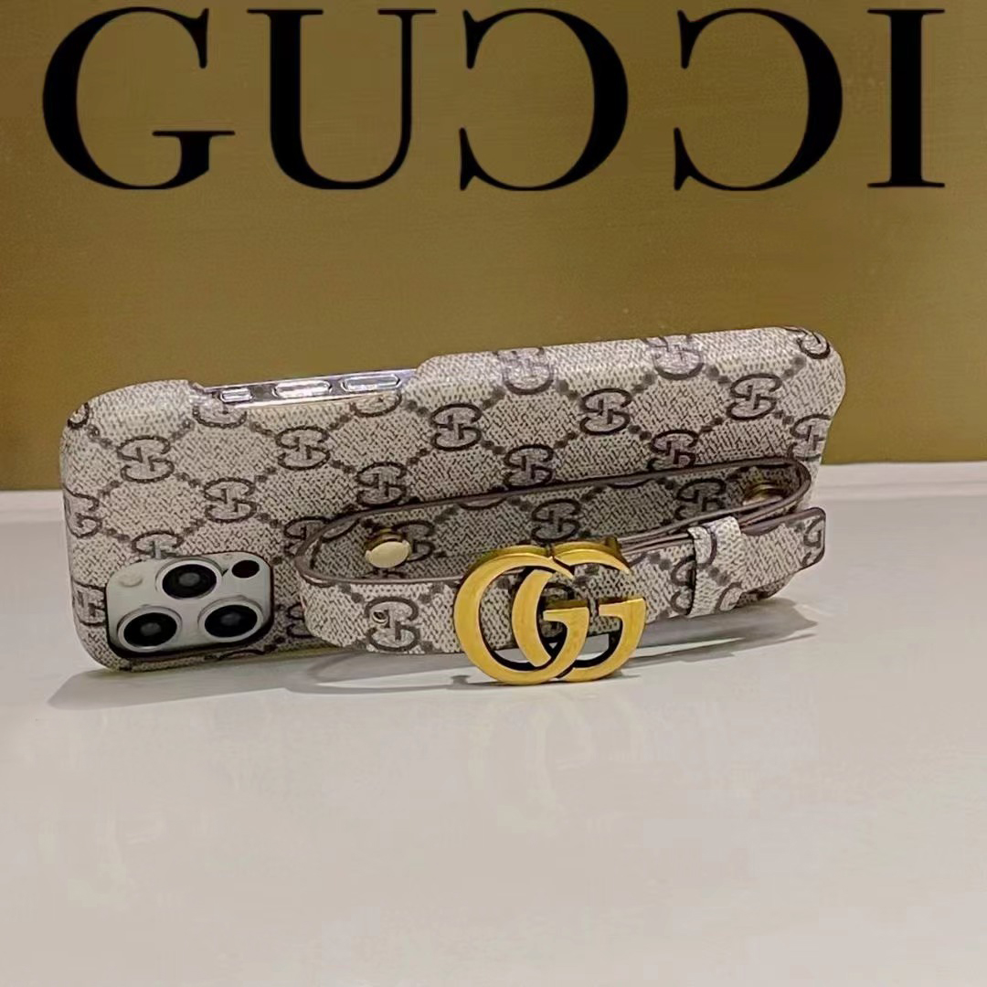 Gucci iPhone14ケース GGロゴ