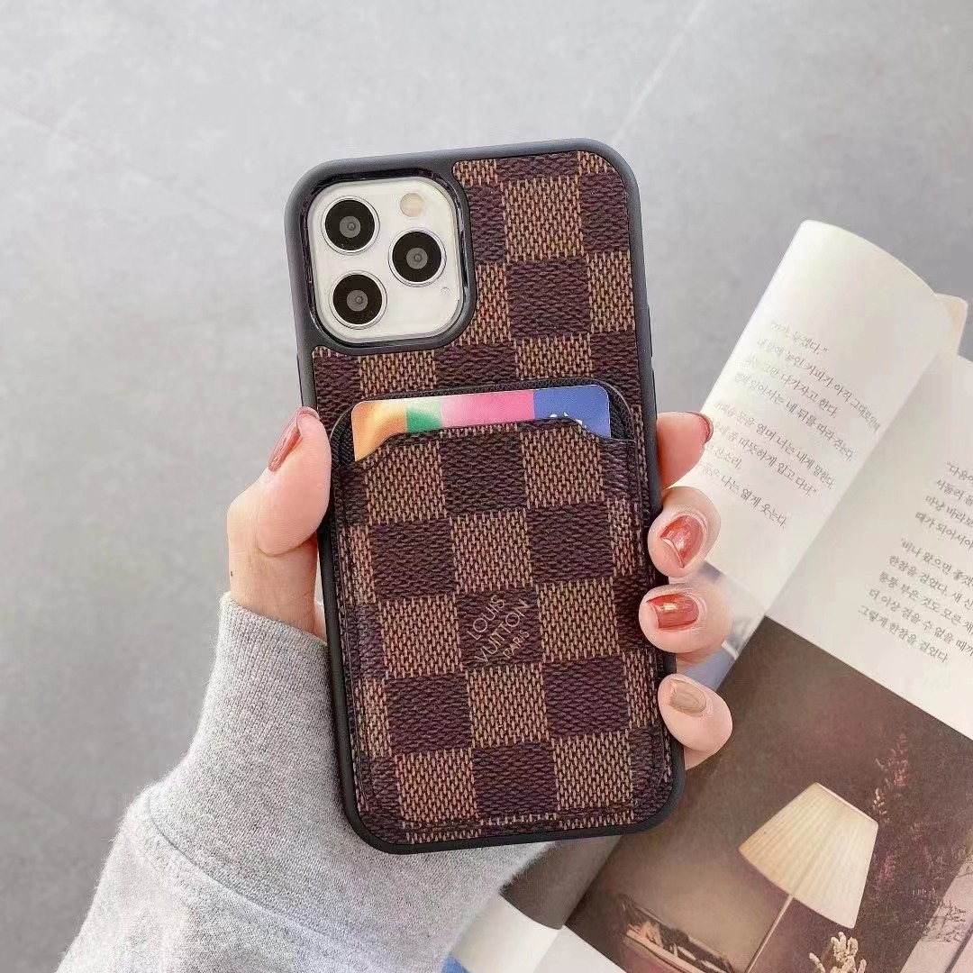 LV iPhone14 Proケース ダミエ